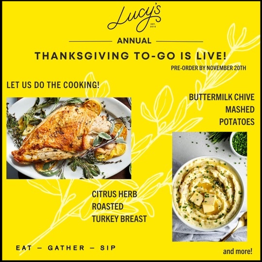 Thanksgiving To-Go is Live!